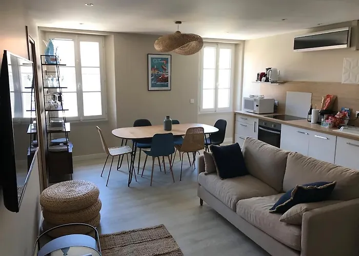 Lägenhet Coeur De - Cosy - 70m Du Port *